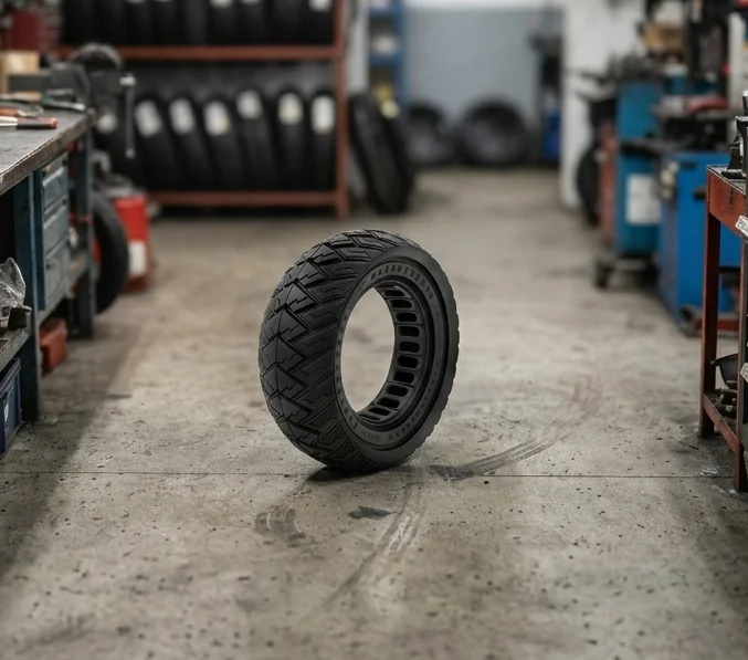 Däckbyte elsparkcykel KuKirin och stora modeller